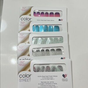 Color Street Nail Polish Strips Set